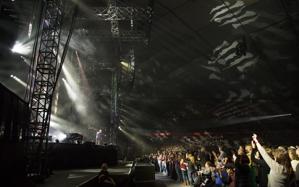 Billy Joel performs at The Dome.