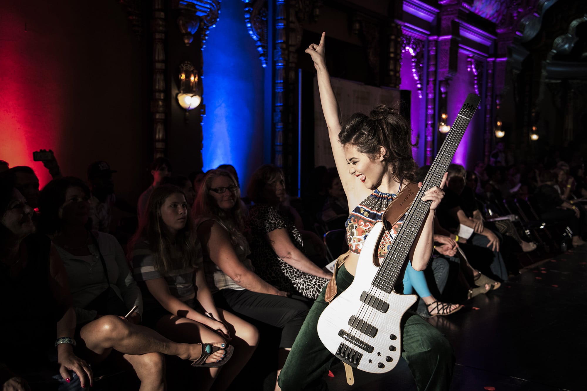 Ish Guitars are featured at the 7th annual Syracuse Style Runway Fashion Show at Landmark Theatre.