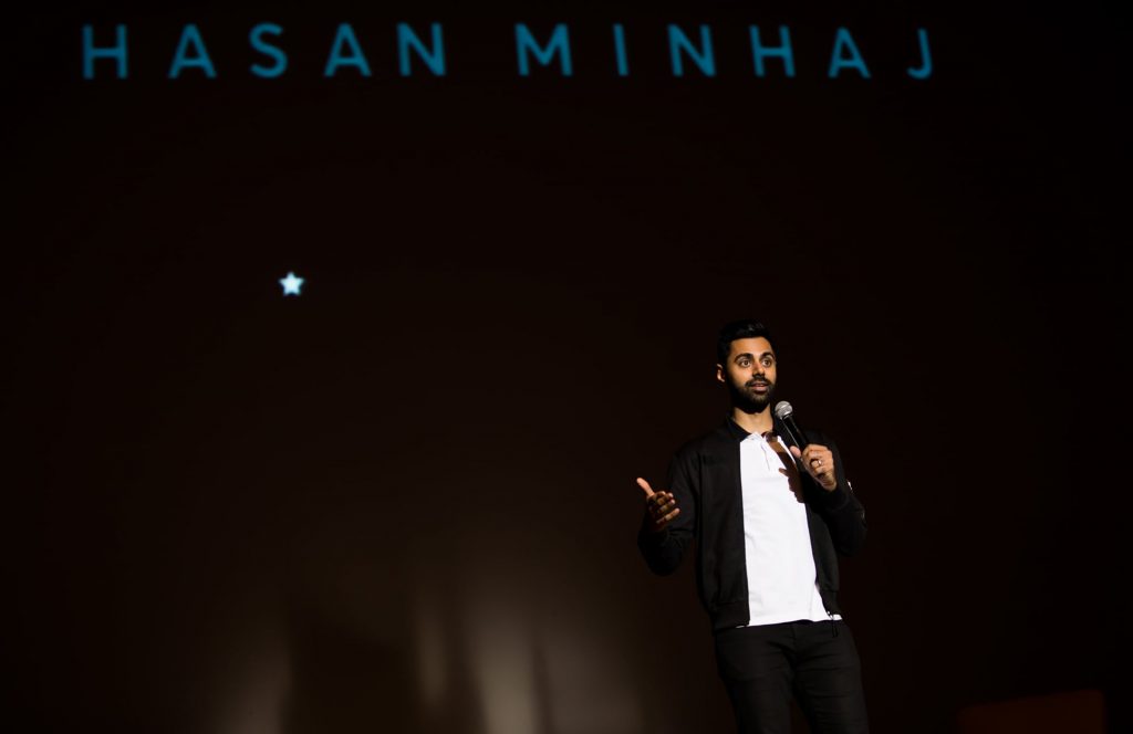 Hasan Minaj performs at Syracuse University