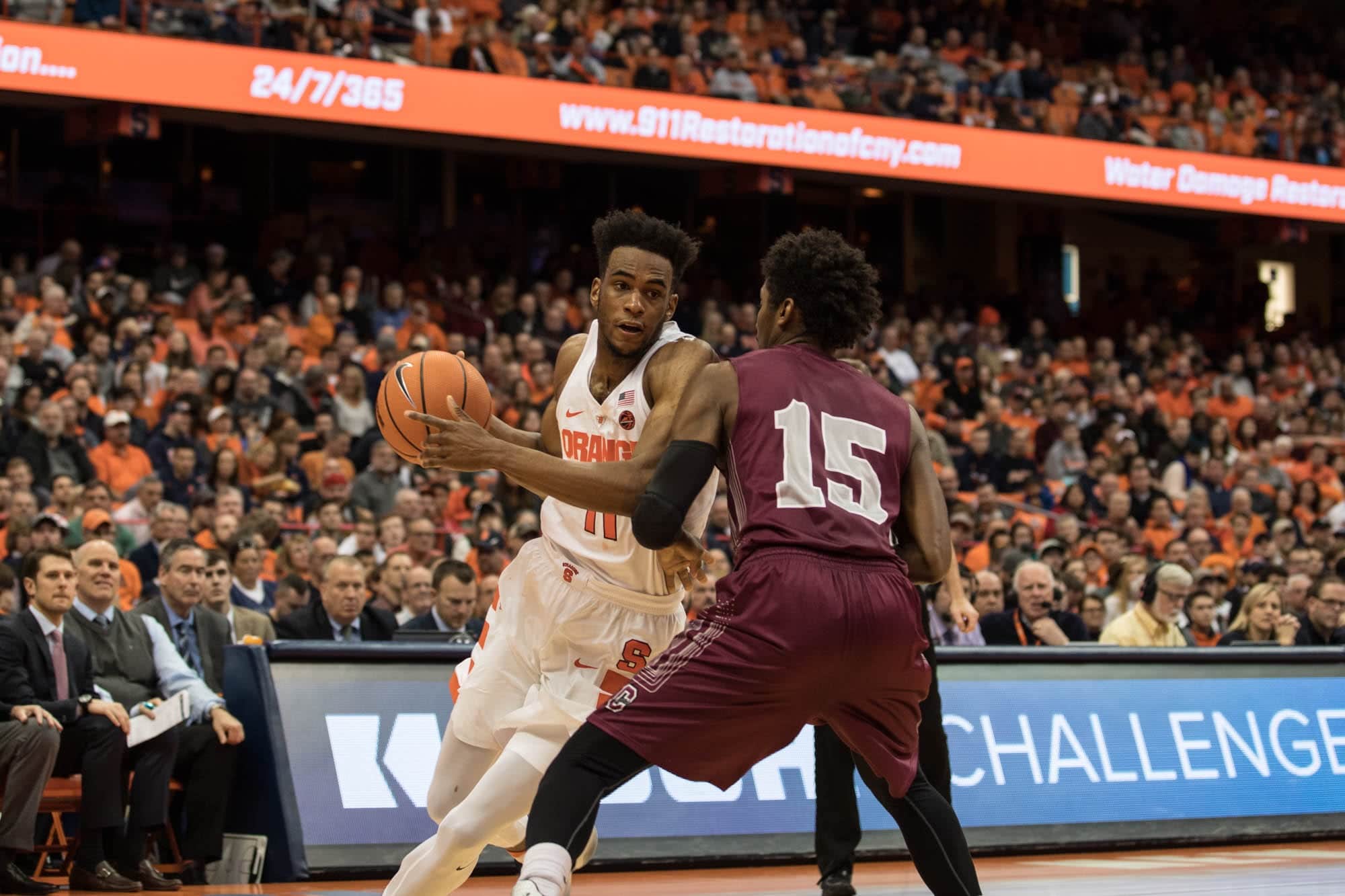 SU Men's basketball against Colgate