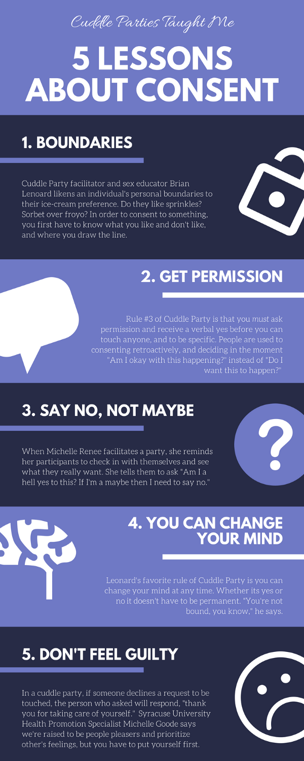 Cuddle Party: 5 Lessons About Consent