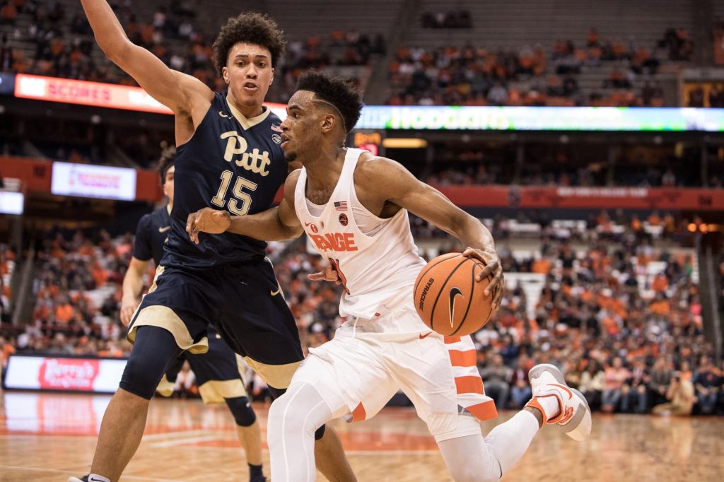 Men's basketball versus Pitt