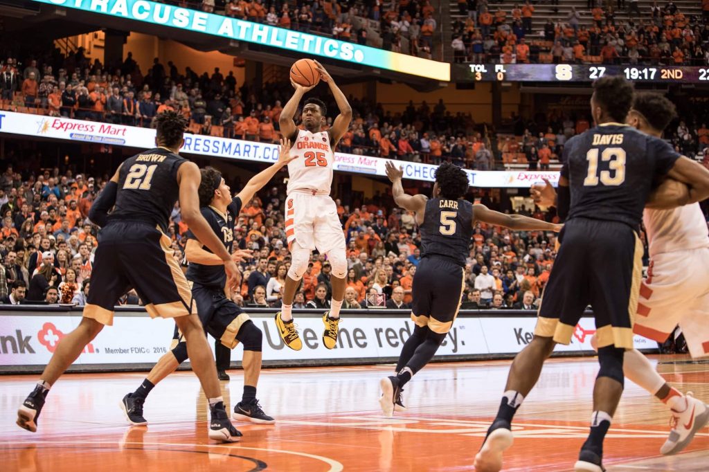 Men's basketball versus Pitt