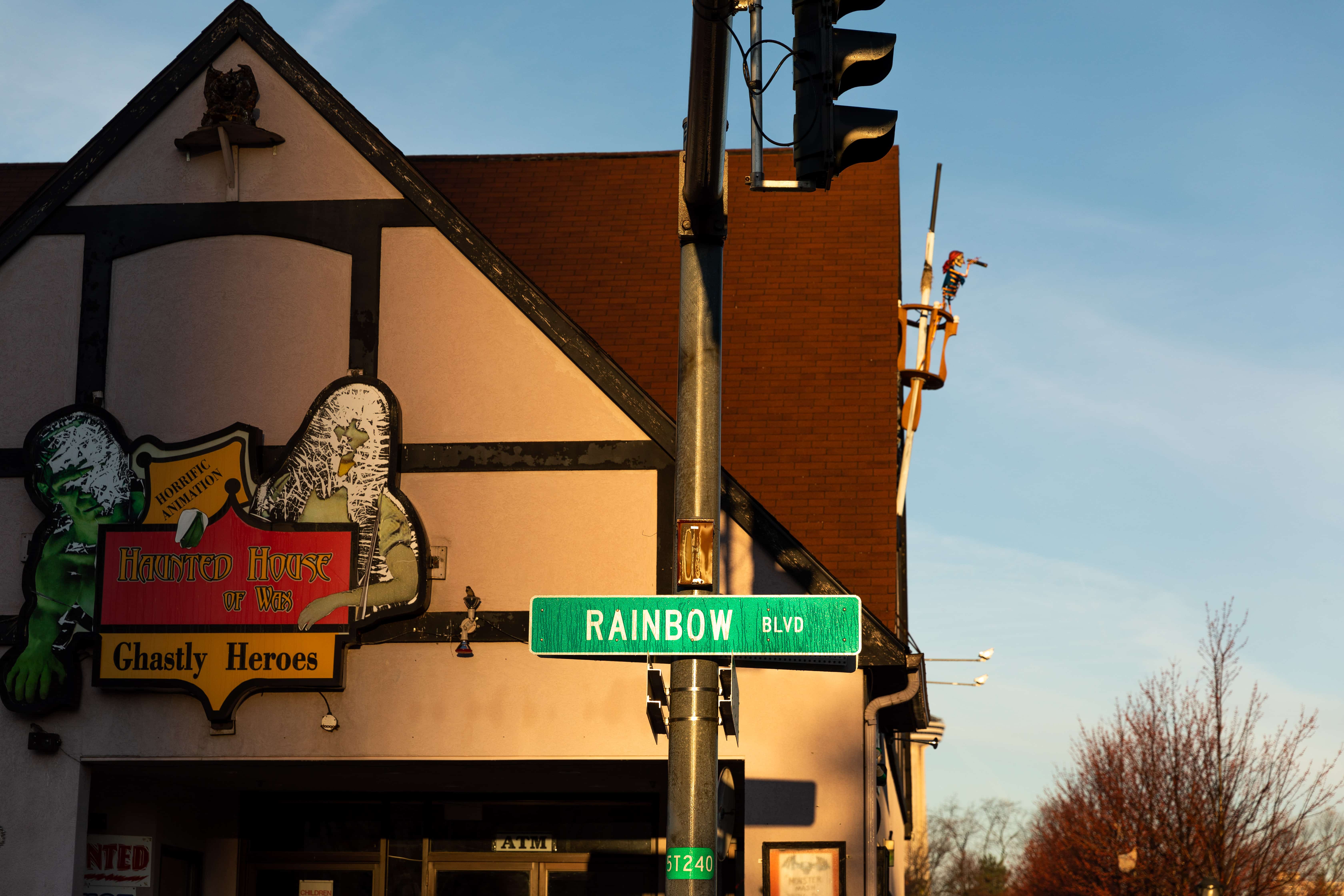 The Haunted House of Wax on Niagara Boulevard, Niagara Falls, NY