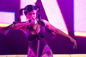 Cardi B performs during Live Nation's "Femme It Forward" show at the Lakeview Amphitheater on Sept. 7, 2019