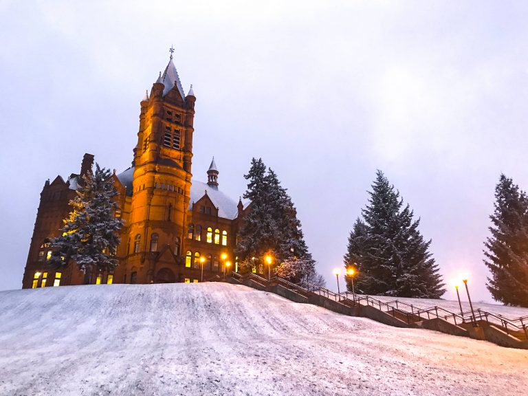 Syracuse First Snow