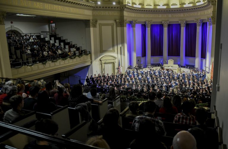 Holiday at Hendricks concert at Syracuse University on Dec. 8, 2019