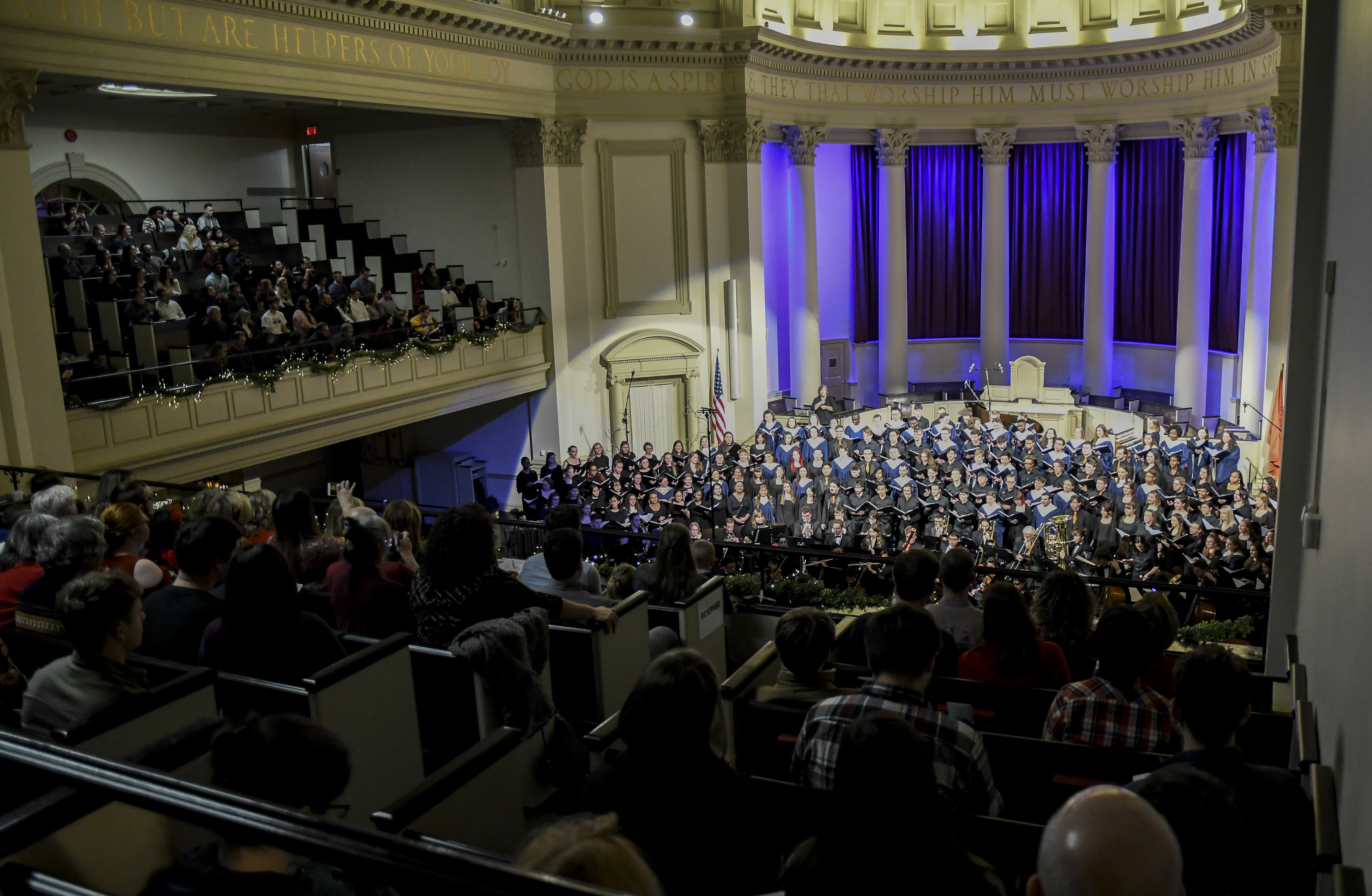 Holiday at Hendricks concert at Syracuse University on Dec. 8, 2019