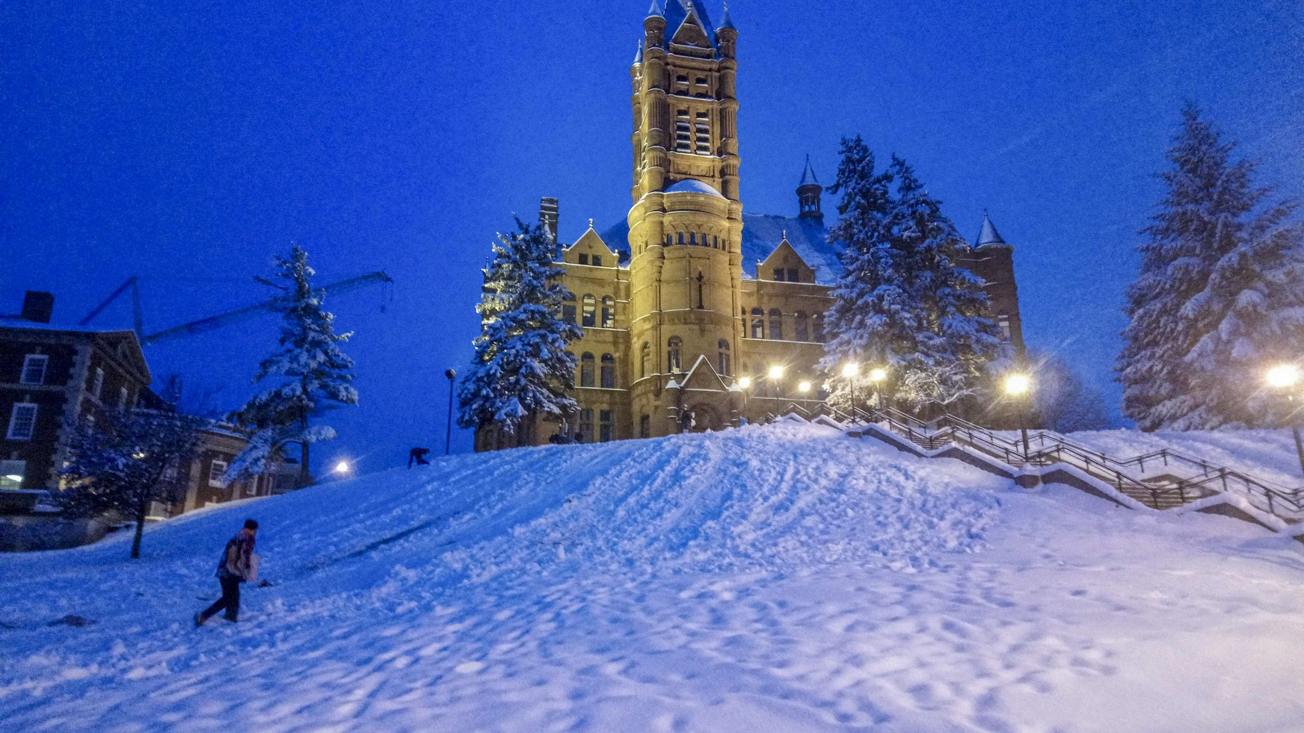 Snow Day - Dec. 2, 2019 - Crouse College