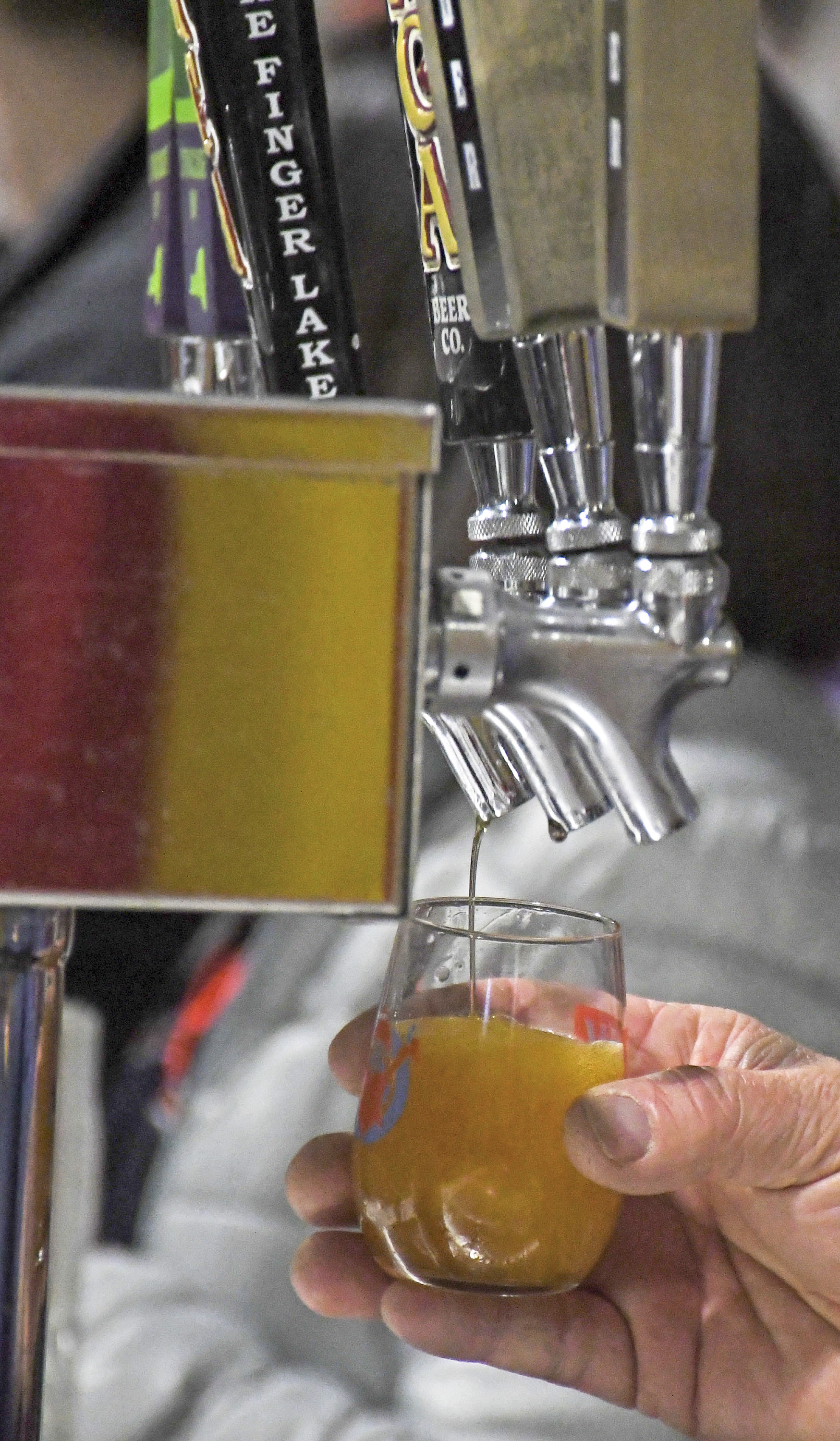 Thousands of beers were poured at the CNY Brewfest on Saturday, January 25, 2020.
