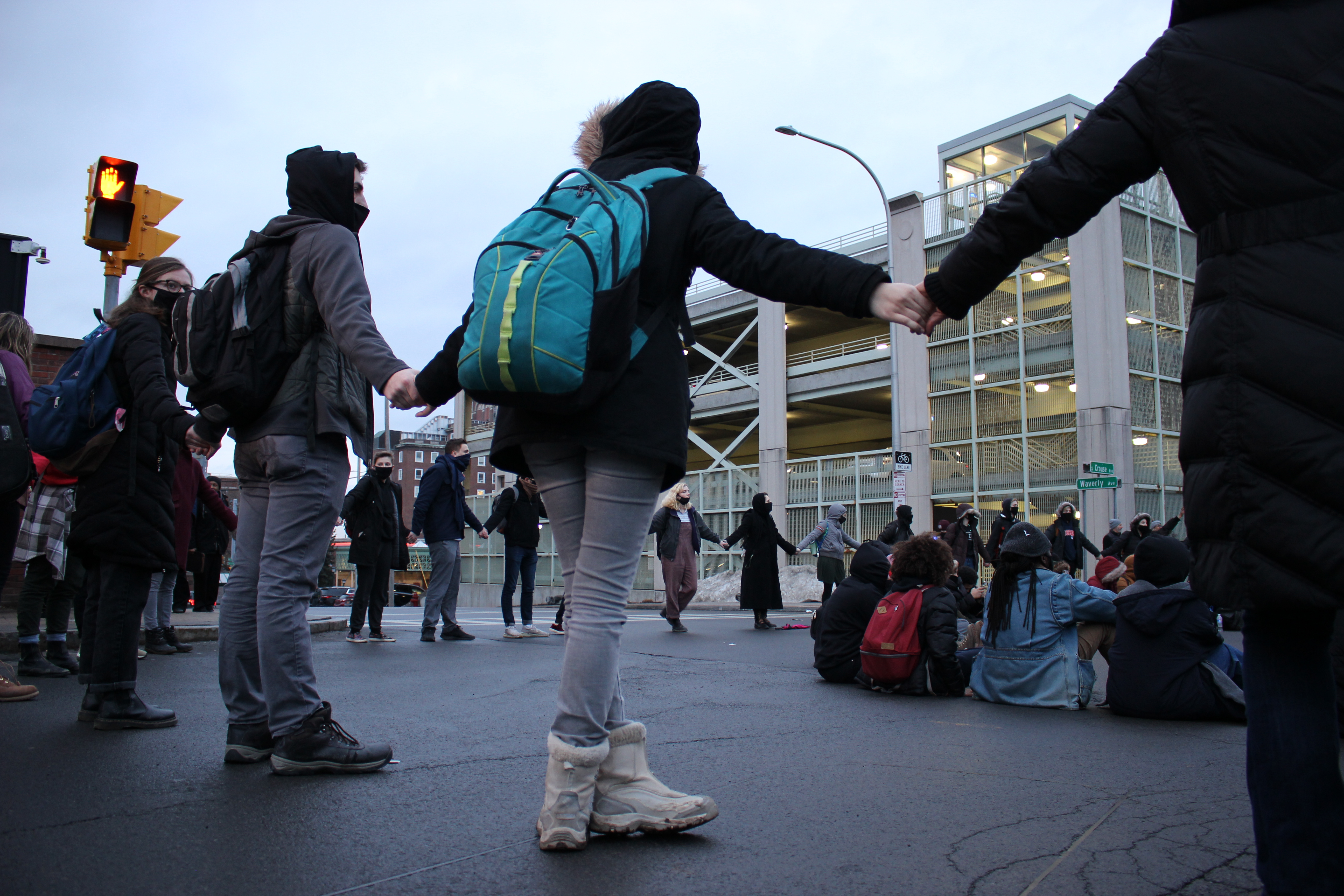 #NotAgainSU Protest at Syracuse University - Feb. 26, 2020 -