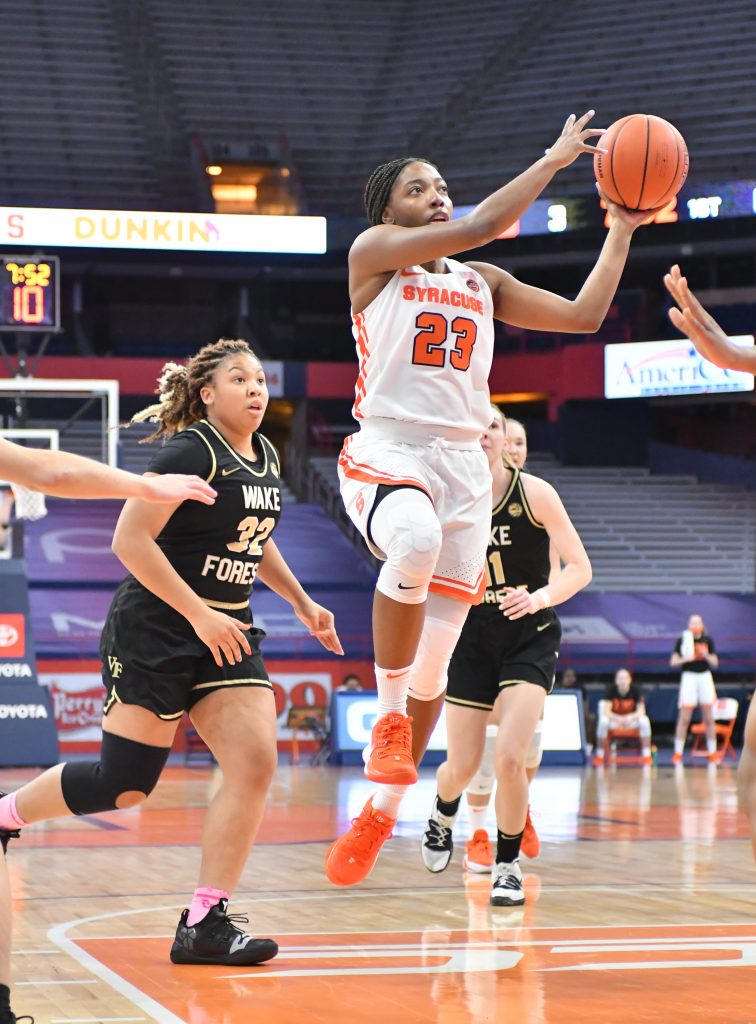 NCAA Womens Basketball: Wake Forest at Syracuse