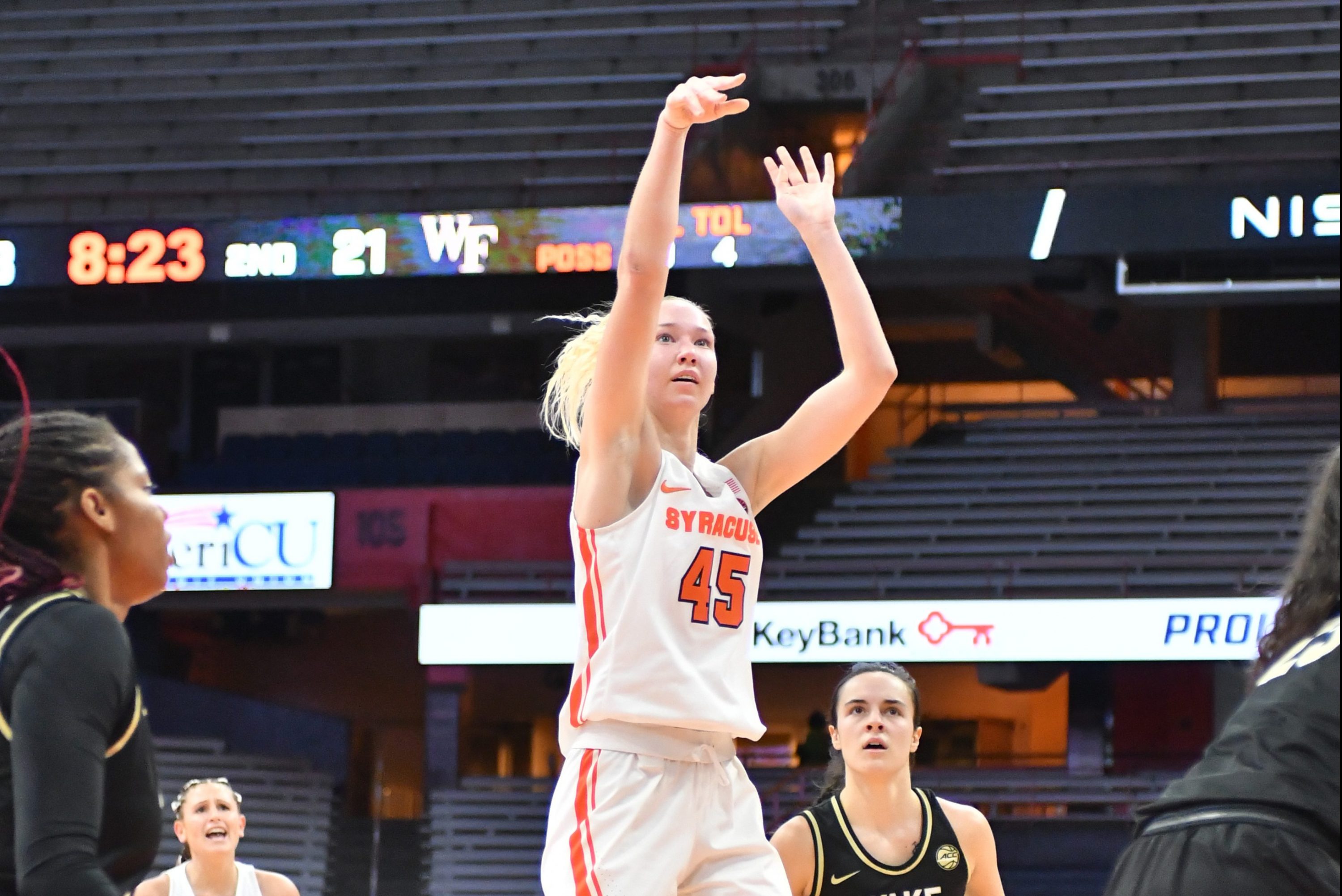 NCAA Womens Basketball: Wake Forest at Syracuse
