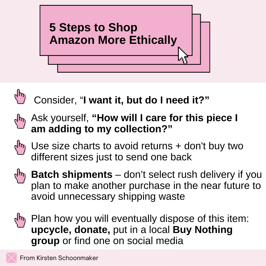 5 Steps to Shop Amazon More Ethically
