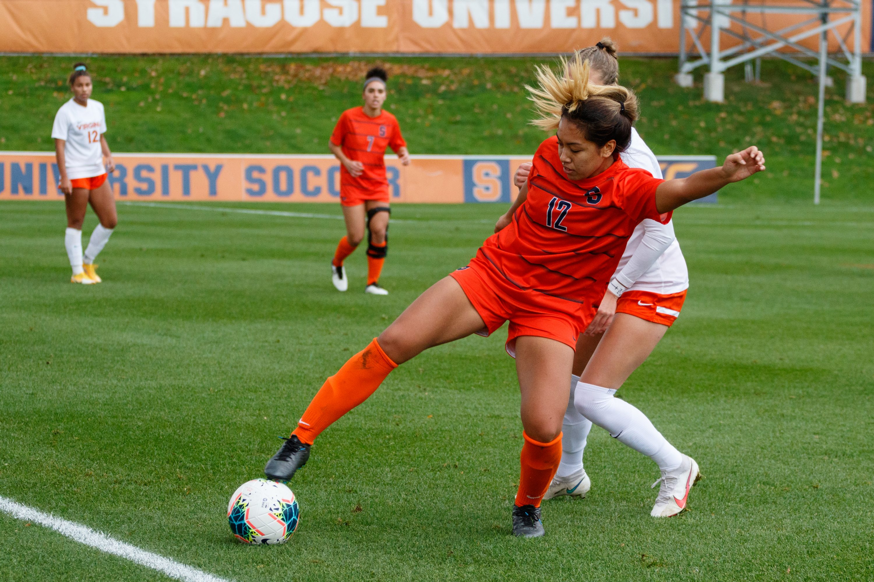Syracuse women's soccer vs. Virginia on Nov. 1, 2020