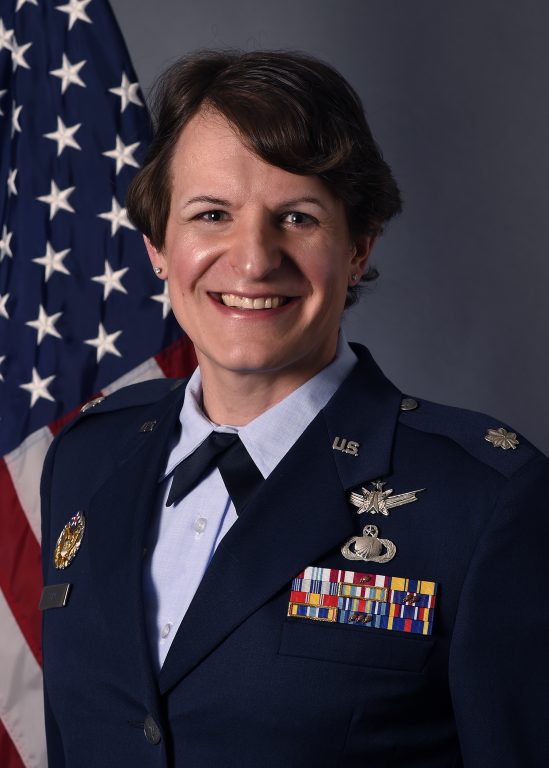 U.S. Air Force Lieutenant Colonel Bree Fram