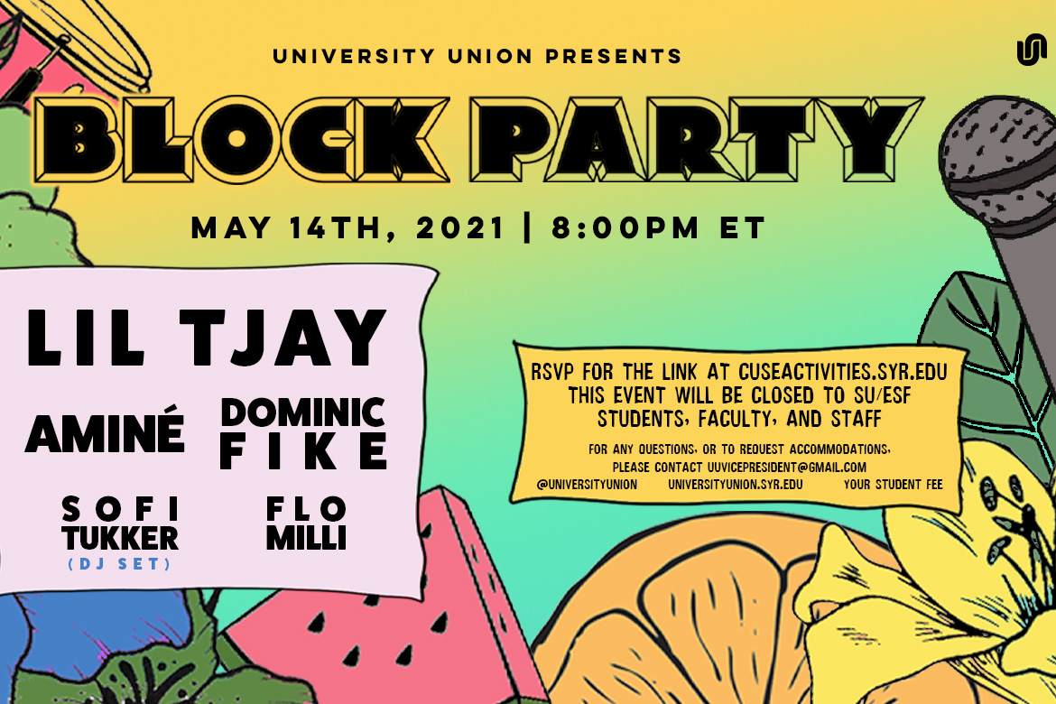 Block Party 2021 Poster