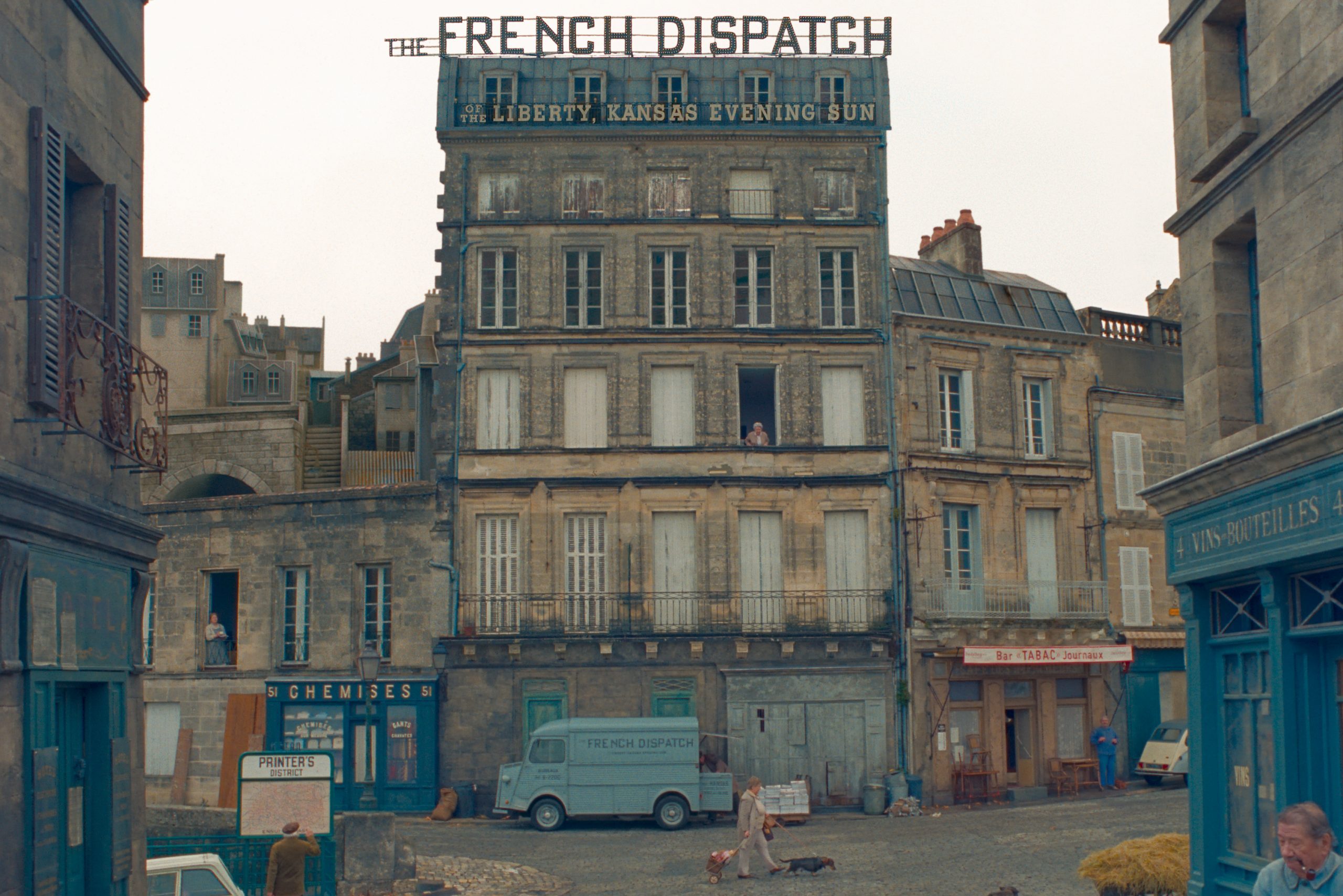 THE FRENCH DISPATCH movie poster