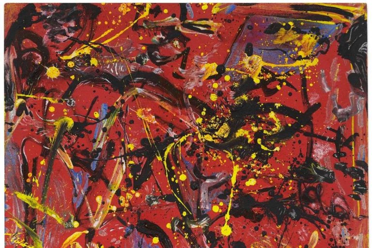 Jackson Pollock's "Red Composition"