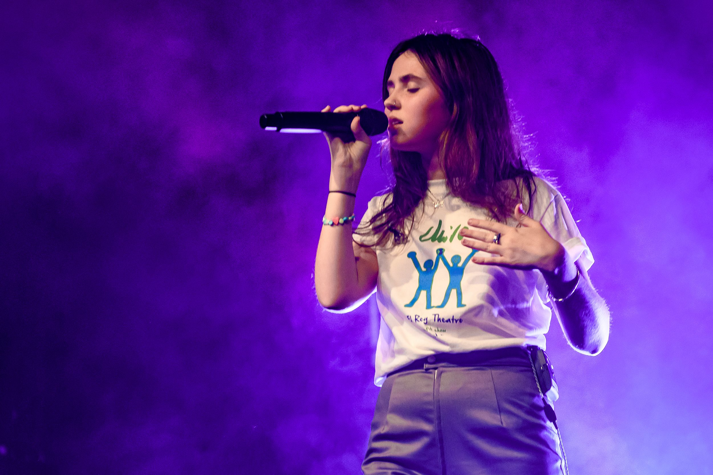Clairo at The Roxy in Los Angeles in 2019