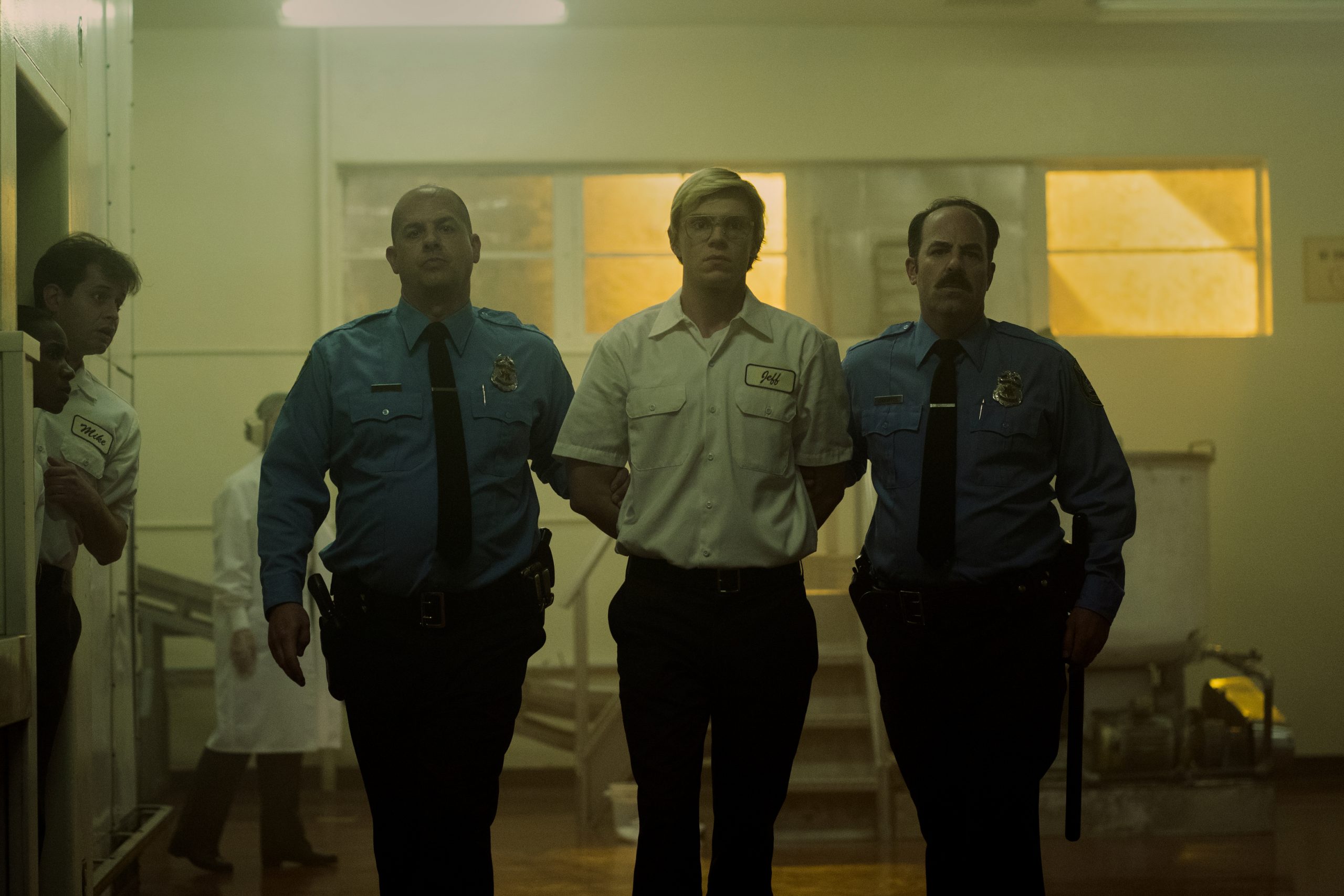 Evan Peters as Jeffrey Dahmer in Netflix's 