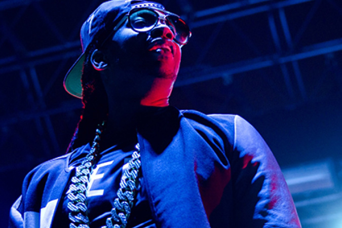 2 Chainz at the 2014 Block Party concert