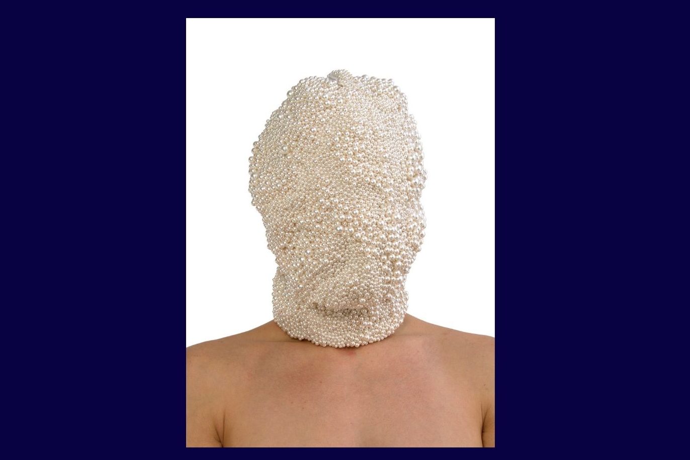 Artist Lauren Kalman's "But if the Crime is Beautiful… Hoods" is a project in reaction to architect Adolf Loos’ 1910 lecture "Ornament and Crime," where he proposes that ornament is regressive and that, in (his) contemporary society, only criminals and degenerates are decorated (this includes women).