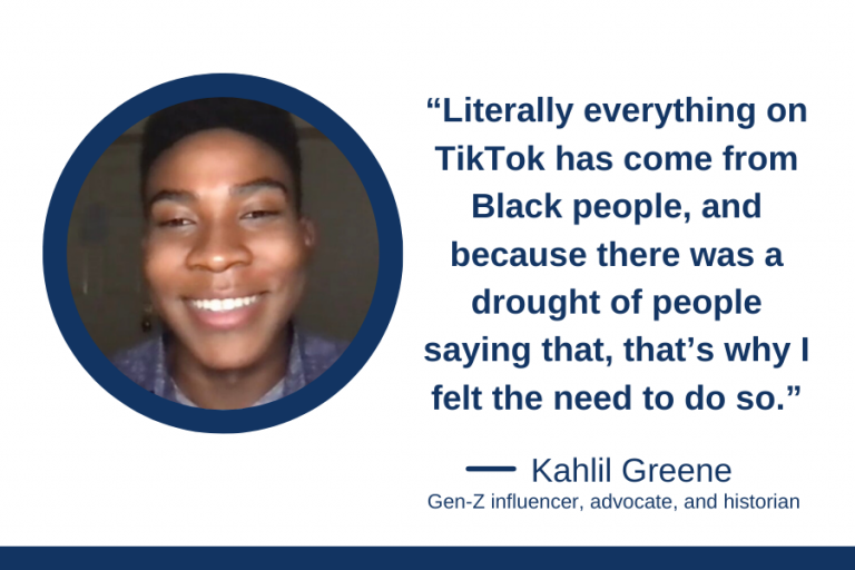 Kahlil Greene, influencer