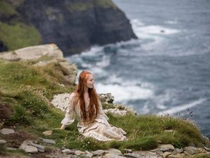 Garvin Hastings poses on the Cliffs of Moher