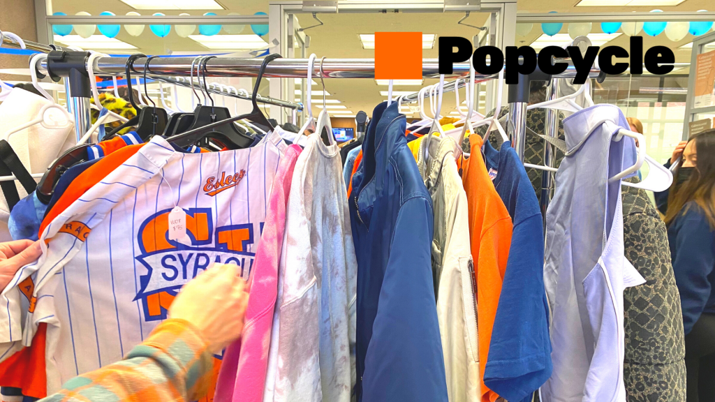 Popcycle clothing rack