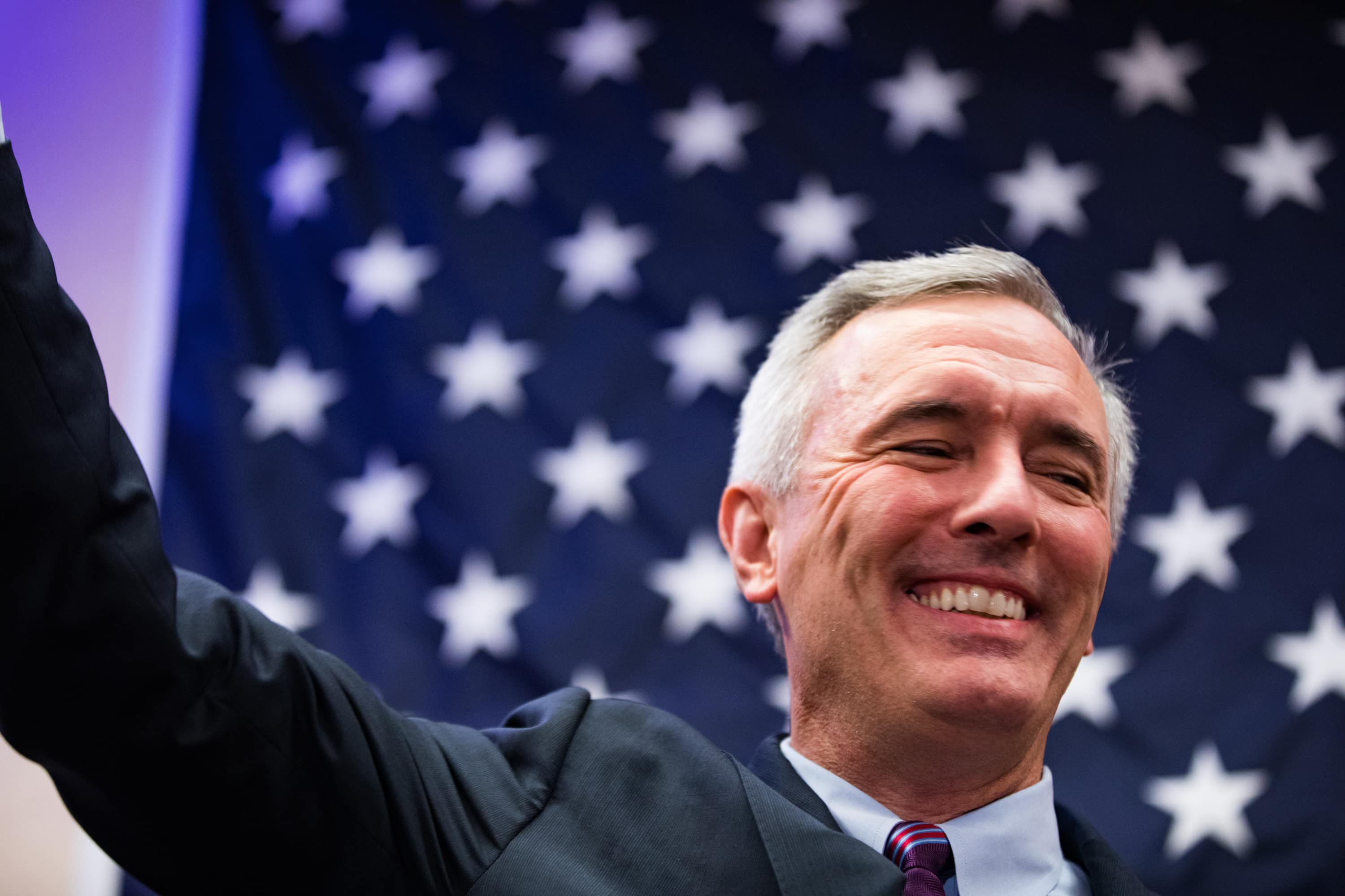 Midterm Election Night: Republican incumbent John Katko retains his U.S. House seat on Nov. 6, 2018.