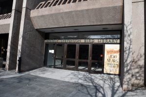 Bird Library entrance