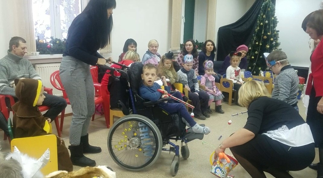 Mission to Ukraine - Sensory Therapy Session