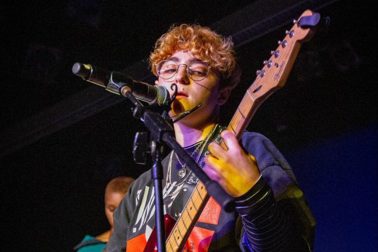 Claud performing at WERW in 2019