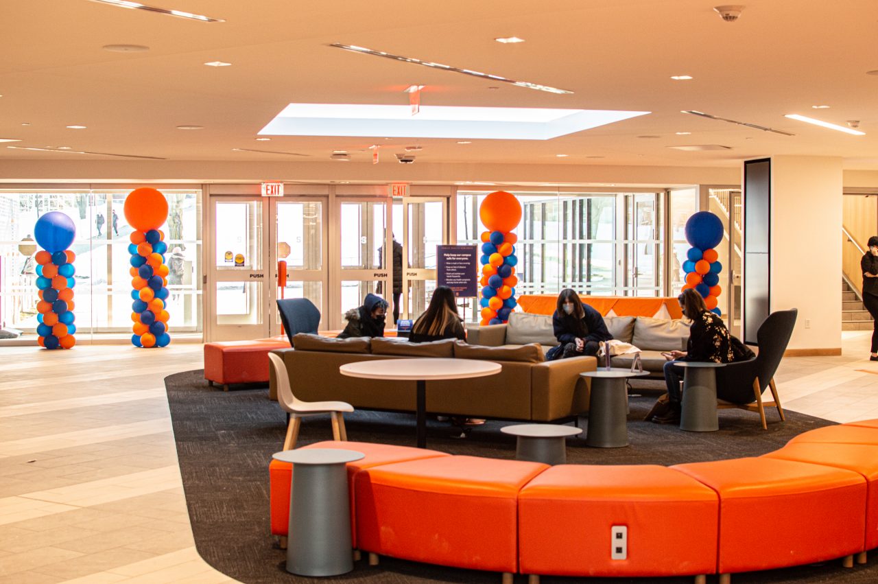 Newly renovated Schine Student Center stirs excitement