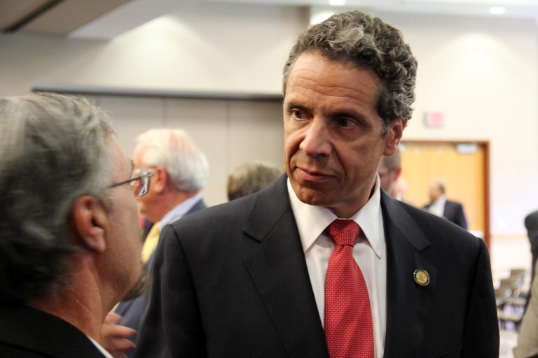 Andrew Cuomo, shown here at a 2011 Finger Lakes Regional Economic Development Council announcement.