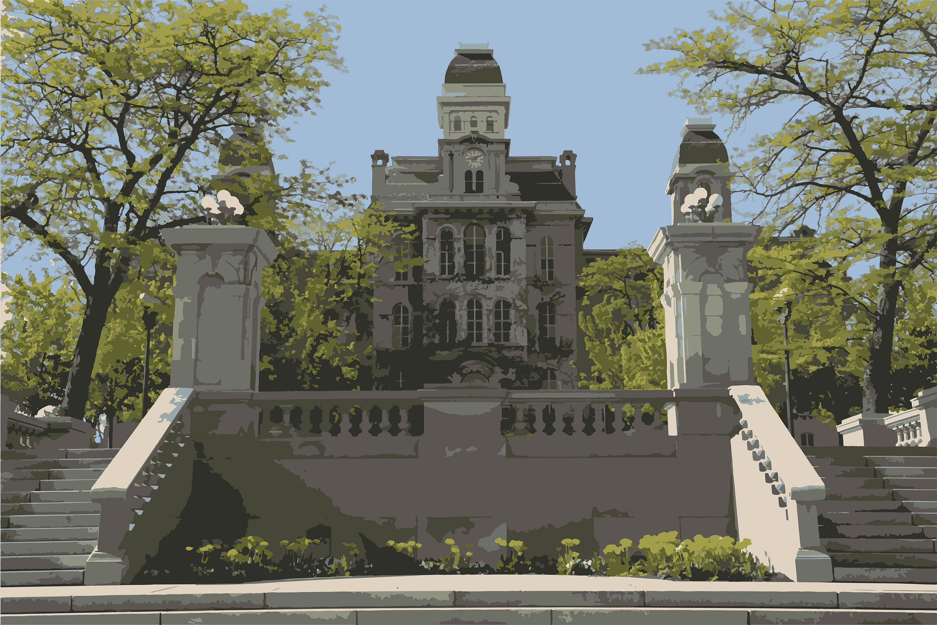 Hall of Languages at Syracuse University