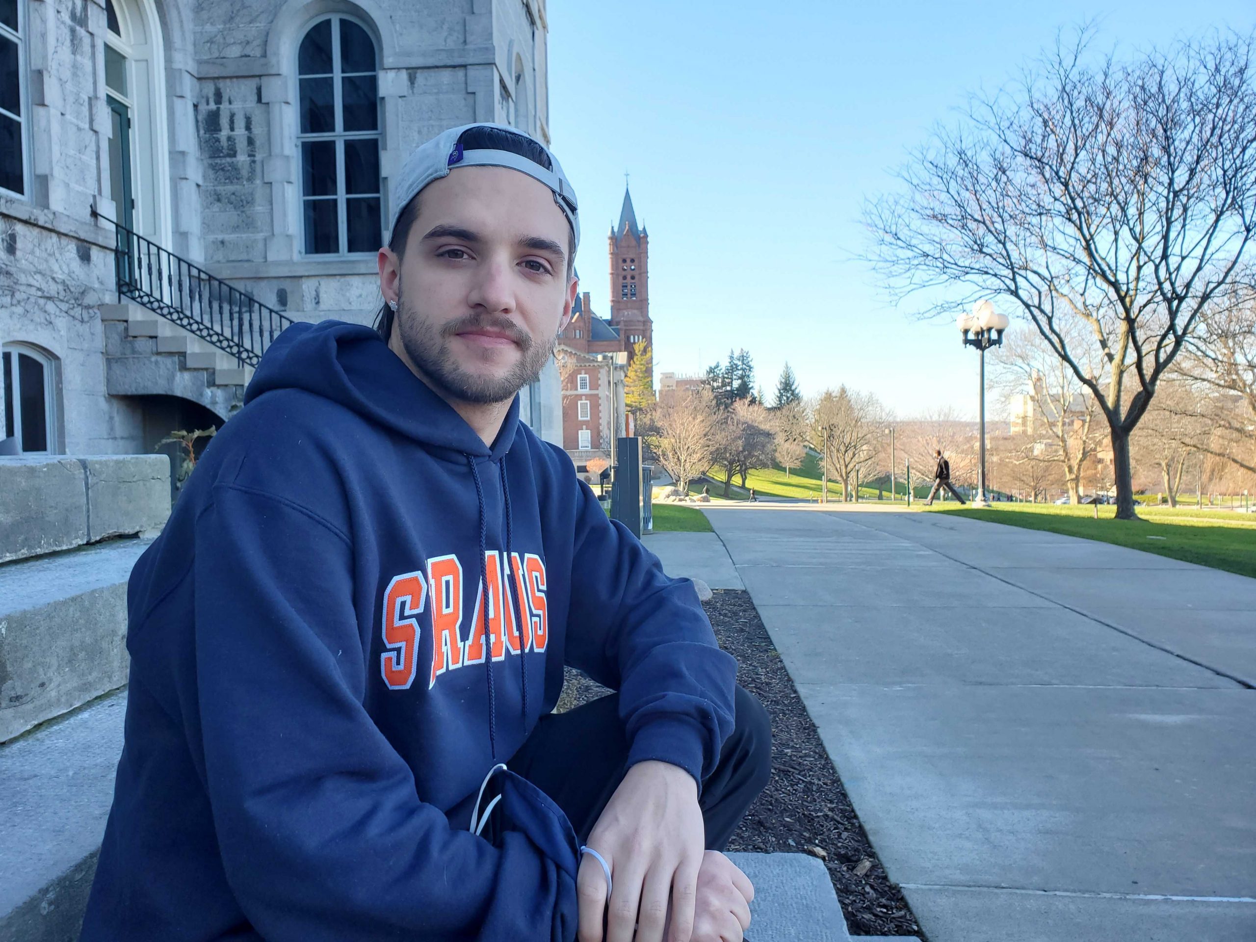 Harris Krahn, U.S. Marine Corps veteran and Syracuse University anthropology student class of 2022