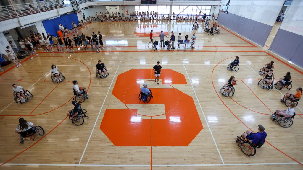 Gamma Phi Beta and Phi Kappa Psi Hoops on Wheels