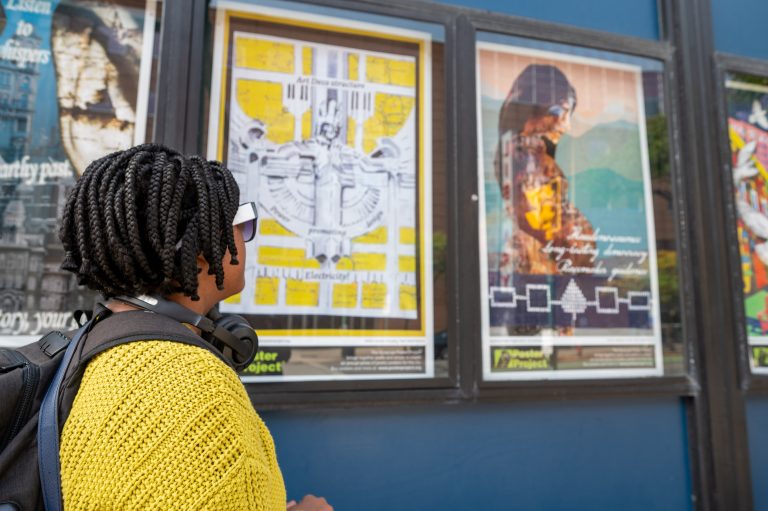 Established in 2001, brings together community poets and artists to create an annual series of poetry posters for the city’s poster panels. (NewsHouse Photo by Theoplis Stewart II)