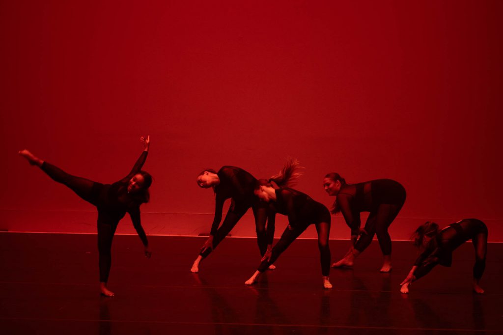 The Dance Works Disco shows on March 1 and 2 featured many genres of dance including hip hop, contemporary, and tap pieces choreographed by students in the Goldstien Auditorium.