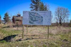 "Future Micron Site" sign posted in Clay, New York