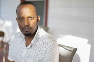 Banabas, a Ugandan refugee