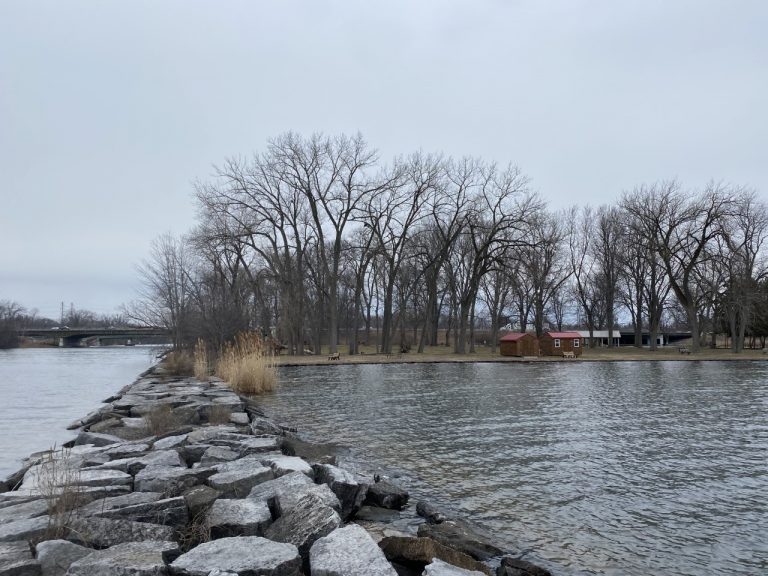 Northern shore for beach