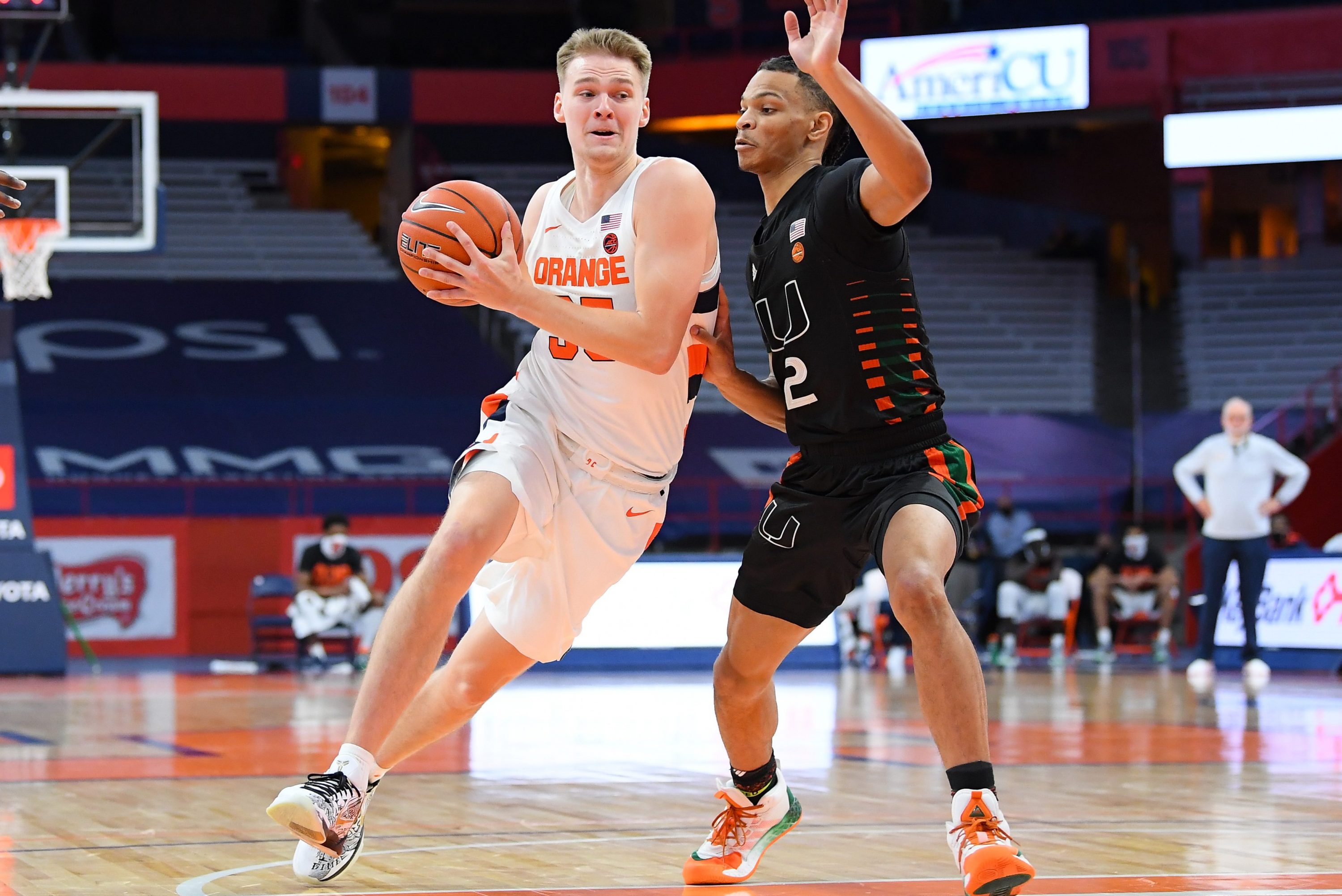 Syracuse basketball bounces back from last loss with 8357 win over Miami