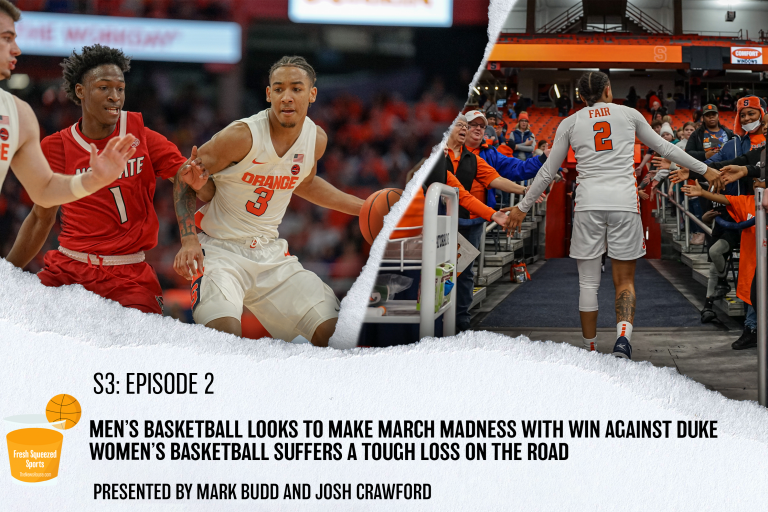 Fresh Squeezed Podcast: Season 3, Episode 2: Syracuse Lacrosse and Men's Basketball