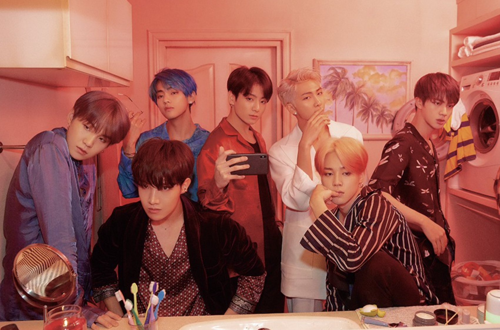BTS poses for their mini-album MAP OF THE SOUL: PERSONA