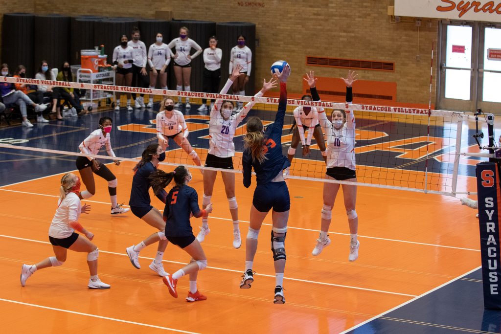 Syracuse Womens Volleyball Takes on Clemson - March 7th, 2021