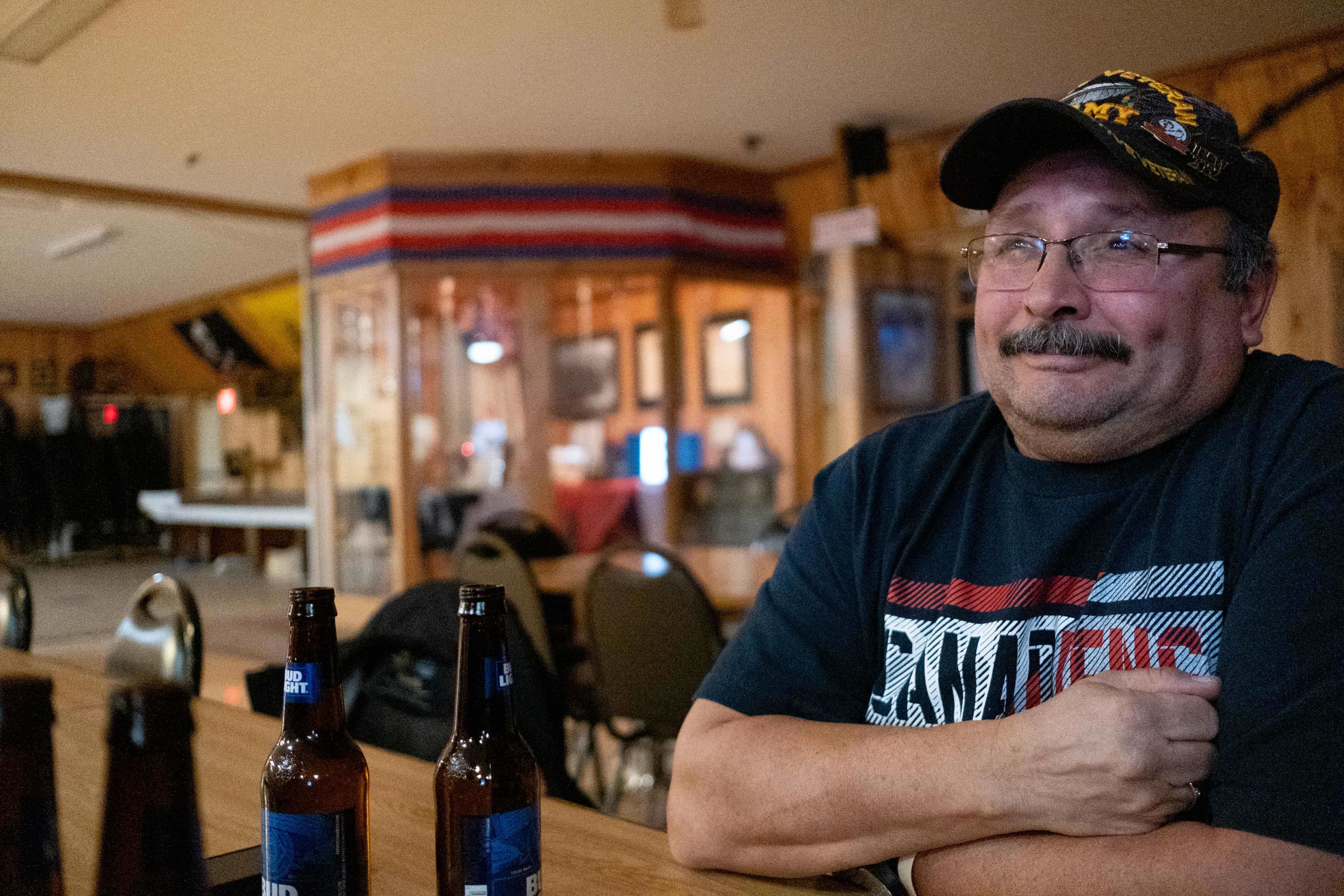 Akwesasne: American Legion portrait