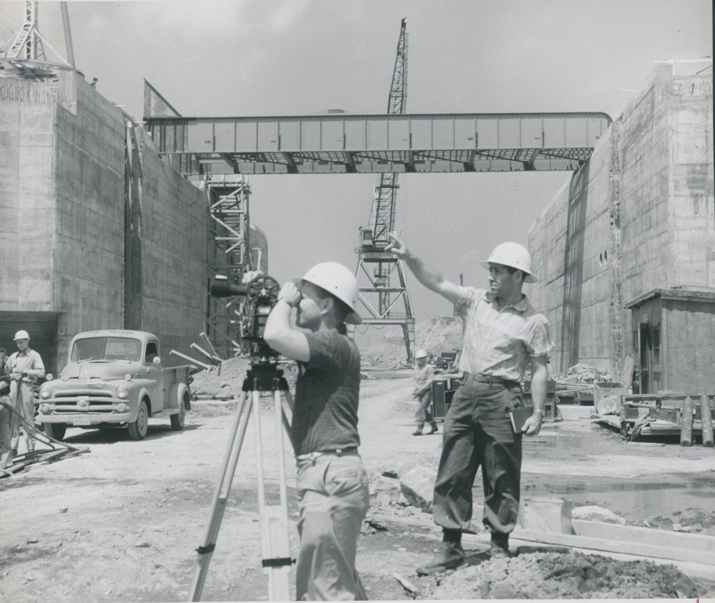 Historic photo: St. Lawrence Seaway and Power Project